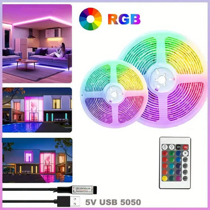 Tira led USB RGB 5m